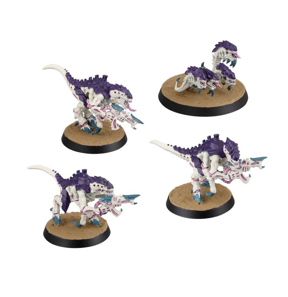 TYRANIDS: TERMAGANTS AND RIPPER SWARM + PAINTS SET