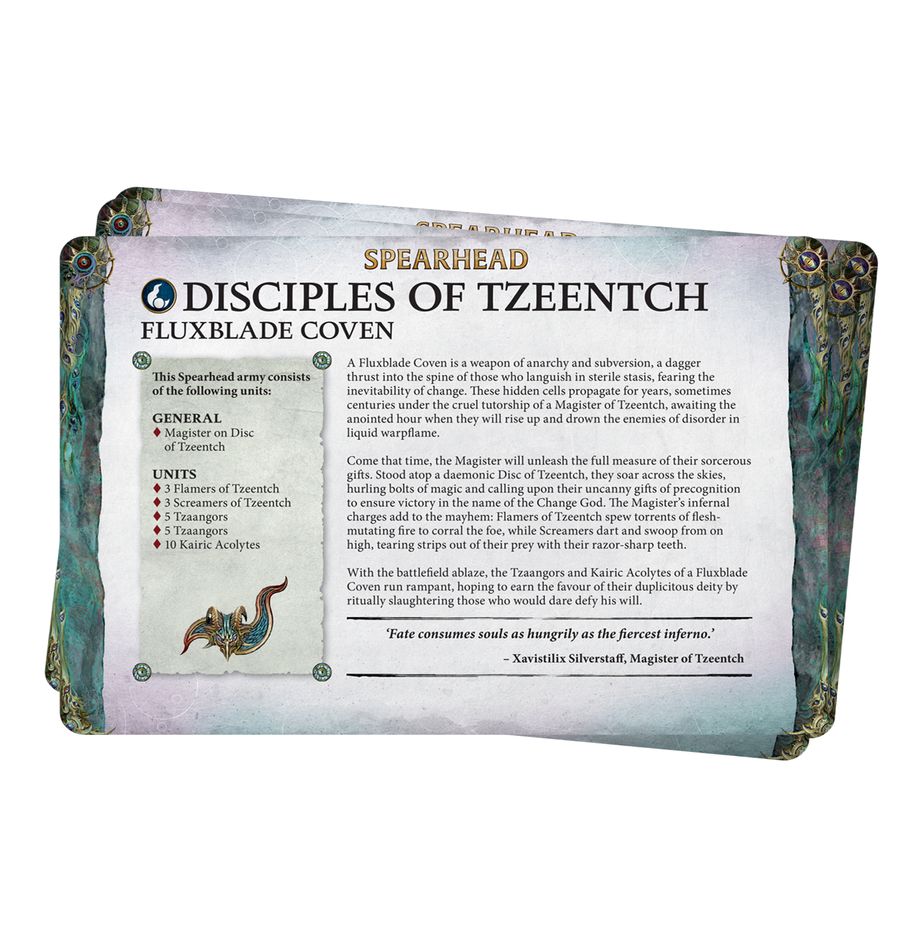 FACTION PACK: DISCIPLES OF TZEENTCH