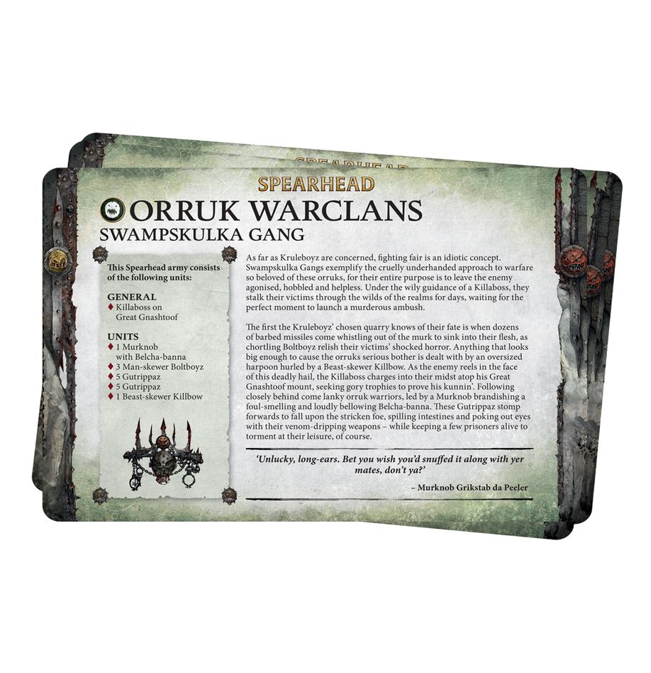 FACTION PACK: ORRUK WARCLANS