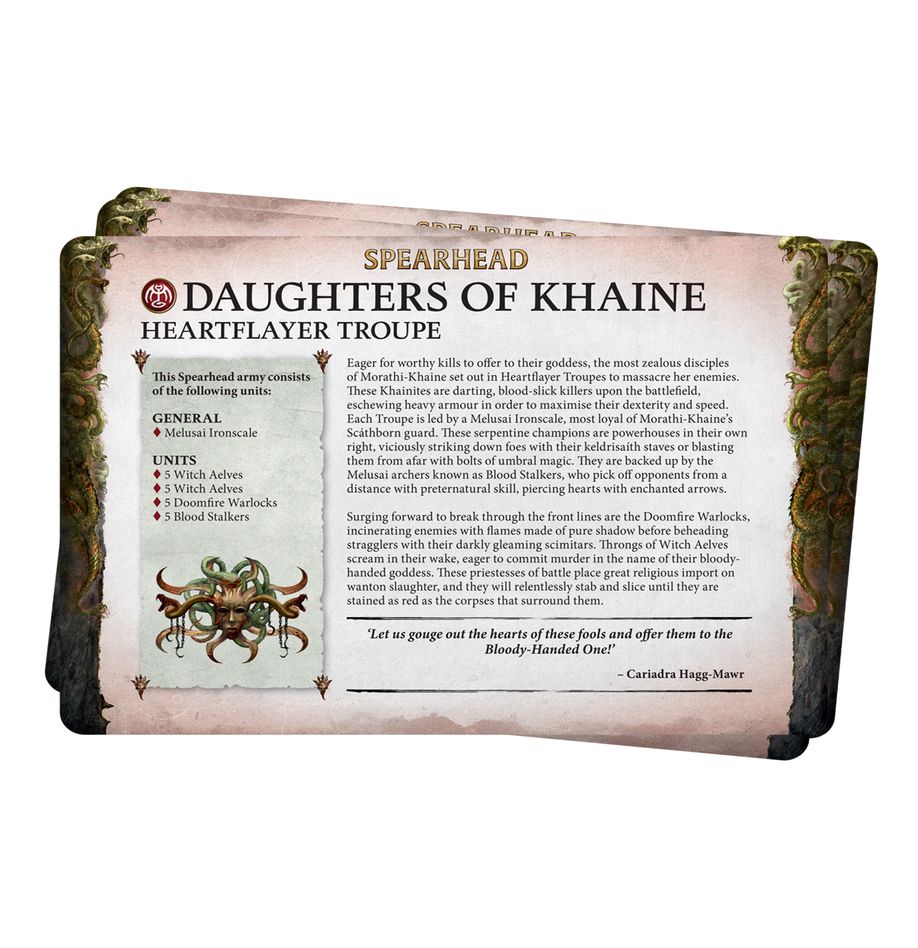 FACTION PACK: DAUGHTERS OF KHAINE