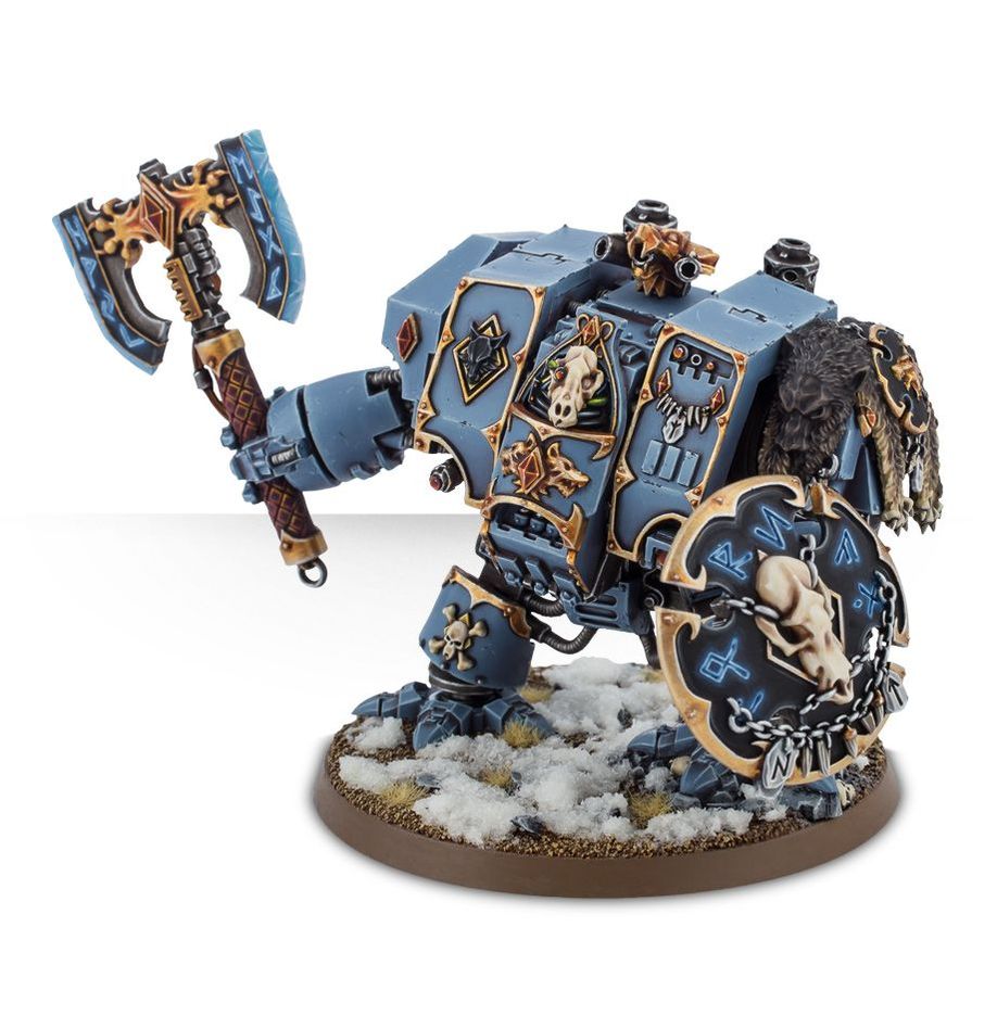 SPACE WOLVES VENERABLE DREADNOUGHT / MURDERFANG