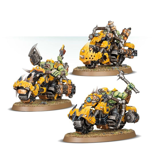 ORK WARBIKER MOB