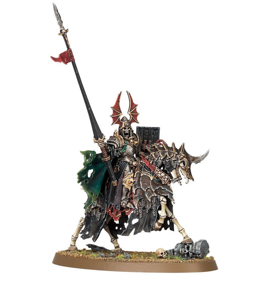 WIGHT KING ON SKELETAL STEED