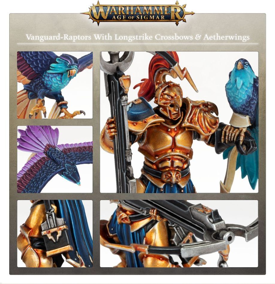 VANGUARD-RAPTORS WITH LONGSTRIKE CROSSBOWS & AETHERWINGS