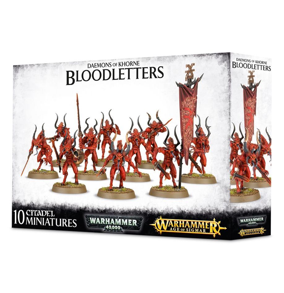 DAEMONS OF KHORNE BLOODLETTERS