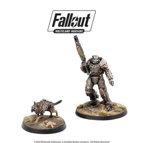 Fallout: Wasteland Warfare - X-01 Survivor & Dogmeat